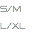 S/M
l/XL